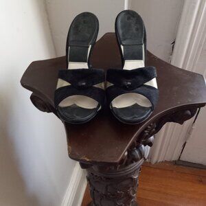 VINTAGE 1950S 1960s BLACK SUEDE SPRINGOLATORS 7